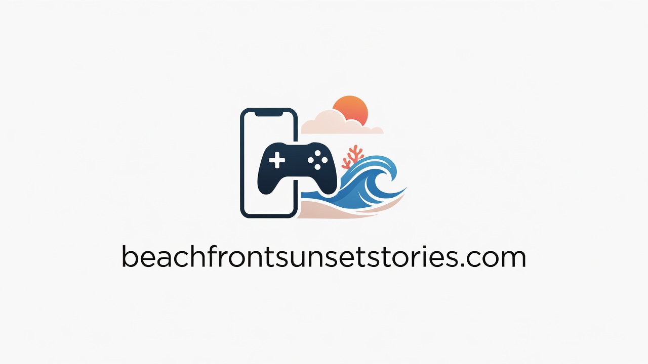 Beachfront Sunset Stories Logo